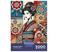 Rompecabezas para Adolescentes Rompecabezas De 1000 Piezas Floral Majesty Juegos Relajantes Desafío Difícil Actividades Divertidas En Casa 70x50cm/1000pcs