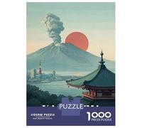 Rompecabezas para Adolescentes Rompecabezas De 1000 Piezas Kagoshima Japan Travel Rompecabezas para Adultos Juego De Ingenio Análisis Y Lógica Juego Desafiante Regalos 70x50cm/1000pcs