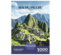 Rompecabezas para Adolescentes Rompecabezas De 1000 Piezas Machu Picchu Peru Travel Rompecabezas para Adultos Juego De Ingenio Análisis Y Lógica Juego Desafiante Regalos 52x38cm/1000pcs