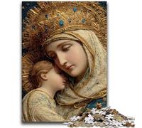 Rompecabezas para Adolescentes, Rompecabezas de 1000 Piezas, Retrato de María la Madre, Juguetes, Juegos educativos, colección de Artistas para aliviar el estrés, Bellas Artes, 26x38cm