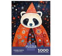 Rompecabezas para Adolescentes Rompecabezas De 1000 Piezas Tribal Animal Art 16 Panda Juegos Relajantes Desafío Difícil Actividades Divertidas En Casa 70x50cm/1000pcs