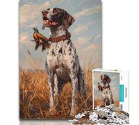 Rompecabezas para Adolescentes, Spaniel alemán, para Adultos, 1000 Piezas, difícil de Aprender, Juguetes educativos, Juegos Familiares, Regalo de cumpleaños, 50x75cm