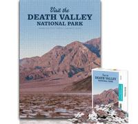 Rompecabezas para Adolescentes: Visita el Valle de la Muerte, desafío de Inteligencia Cerebral, Juguetes adictivos, Regalo de cumpleaños, Regalos, Arte Mural (75x50cm)