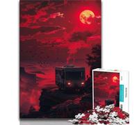 Rompecabezas para Adolescentes Vista Desde el Infierno 1000 Piezas Ideal para Adolescentes y Adultos Arte de Pared Moderno decoración del hogar (26x38cm)