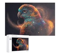 Rompecabezas para Adolescentes1000 PCS Colorful Parrot in Abstract Art Rompecabezas para Adultos Juegos Divertidos Alivia El Estrés Oferta como Regalos para Toda La Familia 1000 PCS