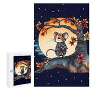 Rompecabezas para Adolescentes1000 PCS Cute Mouse Rompecabezas para Adultos Juegos Divertidos Desafío Difícil Oferta como Regalos para Toda La Familia 1000 PCS