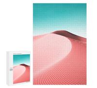 Rompecabezas para Adolescentes1000 PCS Desert Dunes in Pink Rompecabezas para Adultos Juegos Divertidos Desafío Difícil Oferta como Regalos para Toda La Familia 1000 PCS