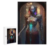 Rompecabezas para Adolescentes1000 PCS Elven Queen of Shadows Rompecabezas para Adultos Juegos Divertidos Alivia El Estrés Oferta como Regalos para Toda La Familia 1000 PCS