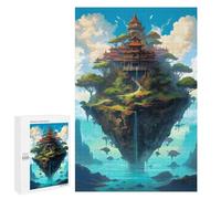 Rompecabezas para Adolescentes1000 PCS Floating Island 01 Rompecabezas para Adultos Juegos Divertidos Desafío Difícil Oferta como Regalos para Toda La Familia 1000 PCS