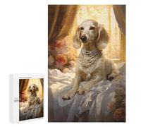 Rompecabezas para Adolescentes1000 PCS Regal Canine Elegance Rompecabezas para Adultos Juegos Divertidos Desafío Difícil Oferta como Regalos para Toda La Familia 1000 PCS