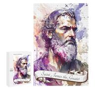 Rompecabezas para Adolescentes1000 PCS Saint James The Greater Rompecabezas para Adultos Juegos Divertidos Desafío Difícil Oferta como Regalos para Toda La Familia 1000 PCS