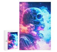 Rompecabezas para Adolescentes1000 PCS Space Skull Helmet Art -1 Rompecabezas para Adultos Juegos Divertidos Alivia El Estrés Oferta como Regalos para Toda La Familia 1000 PCS