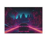 Rompecabezas para Adolescentes1000pcs(38x26cm) Journey of Electric Dreams Rompecabezas para Adultos Juego De Ingenio Mejora La Memoria Ayuda A Ejercitar El Cerebro 1000pcs(38x26cm)