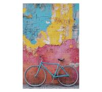 Rompecabezas para Adolescentes1000pcs(75x50cm) Colorful Urban Bicycle Scene Rompecabezas para Adultos Juego Familiar Regalos para Mujeres Ayuda A Ejercitar El Cerebro 1000pcs(75x50cm)