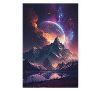 Rompecabezas para Adolescentes1000pcs(75x50cm) Galactic Reflections Mountain Majesty Rompecabezas para Adultos Juego Familiar Regalos para Mujeres Ayuda A Ejercitar El Cerebro 1000pcs(75x50cm)