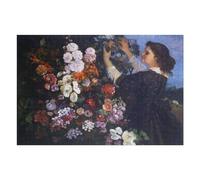 Rompecabezas para Adolescentes1000pcs(75x50cm) The Trellis Rompecabezas para Adultos Juego De Ingenio Mejora La Memoria Ayuda A Ejercitar El Cerebro 1000pcs(75x50cm)