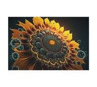 Rompecabezas para Adolescentes1000pcs(75x50cm) Virus Sun Flower Rompecabezas para Adultos Juego De Ingenio Mejora La Memoria Ayuda A Ejercitar El Cerebro 1000pcs(75x50cm)