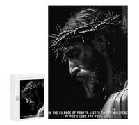 Rompecabezas para Adolescentes300 PCS Christ Poster Catholic Rompecabezas para Adultos Juegos Divertidos Desafío Difícil Oferta como Regalos para Toda La Familia 300 PCS
