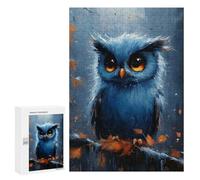 Rompecabezas para Adolescentes300 PCS Cute Owl Painting Rompecabezas para Adultos Juegos Divertidos Desafío Difícil Oferta como Regalos para Toda La Familia 300 PCS