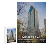 Rompecabezas para Adolescentes300 PCS Montreal 4 Rompecabezas para Adultos Juegos Divertidos Desafío Difícil Oferta como Regalos para Toda La Familia 300 PCS