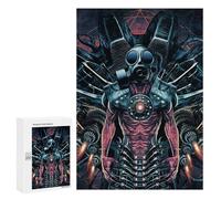 Rompecabezas para Adolescentes300 PCS Steampunk Gas Mask Art Print Rompecabezas para Adultos Juegos Divertidos Alivia El Estrés Oferta como Regalos para Toda La Familia 300 PCS