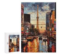 Rompecabezas para Adolescentes300 PCS The Strip Las Vegas USA Rompecabezas para Adultos Juegos Divertidos Desafío Difícil Oferta como Regalos para Toda La Familia 300 PCS