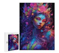 Rompecabezas para Adolescentes500 PCS Girl No4 Rompecabezas para Adultos Juegos Divertidos Desafío Difícil Oferta como Regalos para Toda La Familia 500 PCS