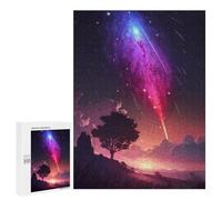 Rompecabezas para Adolescentes500 PCS Meteor Shower Magic Rompecabezas para Adultos Juegos Divertidos Desafío Difícil Oferta como Regalos para Toda La Familia 500 PCS