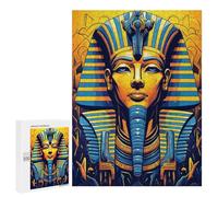 Rompecabezas para Adolescentes500 PCS Pharaoh Ramses II Rompecabezas para Adultos Juegos Divertidos Desafío Difícil Oferta como Regalos para Toda La Familia 500 PCS