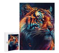 Rompecabezas para Adolescentes500 PCS The Mighty Tiger Rompecabezas para Adultos Juegos Divertidos Desafío Difícil Oferta como Regalos para Toda La Familia 500 PCS