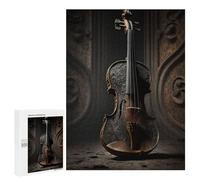 Rompecabezas para Adolescentes500 PCS Violin Music Art Rompecabezas para Adultos Juegos Divertidos Desafío Difícil Oferta como Regalos para Toda La Familia 500 PCS