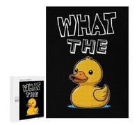 Rompecabezas para Adolescentes500 PCS What The Duck Rompecabezas para Adultos Juegos Divertidos Desafío Difícil Oferta como Regalos para Toda La Familia 500 PCS