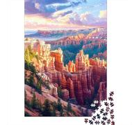 Rompecabezas para Adultos 1000 Bryce Canyon National Park-5 Rompecabezas para Adultos Juego Práctico Corte De Precisión Regalos para Amigos Y Familiares 70x50cm/1000pcs