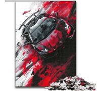 Rompecabezas para Adultos, 1000 Coches Deportivos clásicos de Colores, de Madera, para Adolescentes Mayores de 14 años, decoración del hogar, 50x75cm, Regalo de cumpleaños