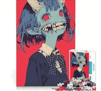 Rompecabezas para Adultos 1000 Demonios, Juego de ingenio, Interesante para Reducir el estrés, Regalo de Juego desafiante 38x52cm