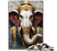 Rompecabezas para Adultos 1000 Elefantes Buda Adecuado para Mayores de 14 años Juegos Familiares Oferta como Regalo para Toda la Familia 50x75cm