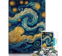 Rompecabezas para Adultos 1000 Estrellas, Ayuda a ejercitar el Cerebro, Juguetes adictivos para Cultivar la Paciencia, colección de Artistas, Bellas Artes, 50x75cm