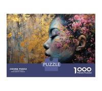 Rompecabezas para Adultos 1000 Floral Fantasy Art Print-4 Rompecabezas para Adultos Juego De Ingenio Análisis Y Lógica Desafiante De Completar 38x26cm/1000pcs