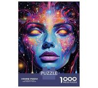 Rompecabezas para Adultos 1000 Galaxy Girl No4 Rompecabezas para Adultos Juegos Relajantes Montaje De Patrones Regalos para Amigos Y Familiares 52x38cm/1000pcs