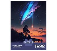 Rompecabezas para Adultos 1000 Galaxy Sunset Anime Rompecabezas para Adultos Juego Familiar Pero Divertido Y Humorístico Desafiante De Completar 70x50cm/1000pcs