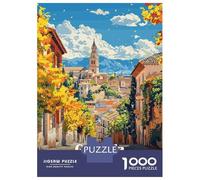 Rompecabezas para Adultos 1000 Granada, Spain, Autumn Cityscape Rompecabezas para Adultos Juego De Ingenio Análisis Y Lógica Desafiante De Completar 38x26cm/1000pcs