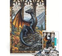 Rompecabezas para Adultos 1000 Guardianes del Cielo Manchado Juego de ingenio Interacción Entre Padres e Hijos Fortalece el Amor Entre Parejas 38x26cm