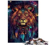 Rompecabezas para Adultos 1000 Leones del Cosmos - Rompecabezas para Adolescentes Antiestrés Juguetes Difíciles y Retos Juegos Educativos (38x52cm)