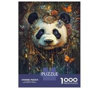 Rompecabezas para Adultos 1000 Mystic Panda'S Dream Rompecabezas para Adultos Juegos Relajantes Montaje De Patrones Regalos para Amigos Y Familiares 70x50cm/1000pcs