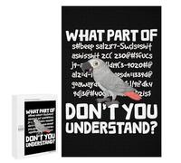 Rompecabezas para Adultos 1000 PCS African Grey Parrot Rompecabezas para Adultos Juegos Relajantes Difícil Regalos para Amigos Y Familiares 1000 PCS