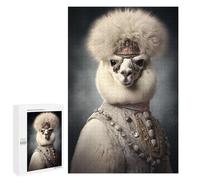 Rompecabezas para Adultos 1000 PCS Alpaca Vintage Style Rompecabezas para Adultos Juguetes Antiestrés Decoración del Hogar Cumpleaños Y Navidad 1000 PCS