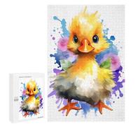 Rompecabezas para Adultos 1000 PCS Baby Duck Cute Rompecabezas para Adultos Juegos Relajantes Mejora La Memoria Cumpleaños Y Navidad 1000 PCS