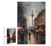 Rompecabezas para Adultos 1000 PCS Berlin Germany Charm Rompecabezas para Adultos Juguetes Antiestrés Análisis Y Lógica Regalo De Cumpleaños, Regalos, 1000 PCS