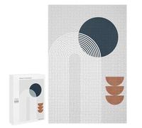 Rompecabezas para Adultos 1000 PCS Circles and Lines 3 Rompecabezas para Adultos Juegos Familiares Alivia El Estrés Regalo De Cumpleaños, Regalos, 1000 PCS