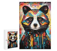 Rompecabezas para Adultos 1000 PCS Colorful Abstract Panda Art Rompecabezas para Adultos Juguete Decoración De Pared Regalos para Mujeres Gran Regalo para Juegos 1000 PCS